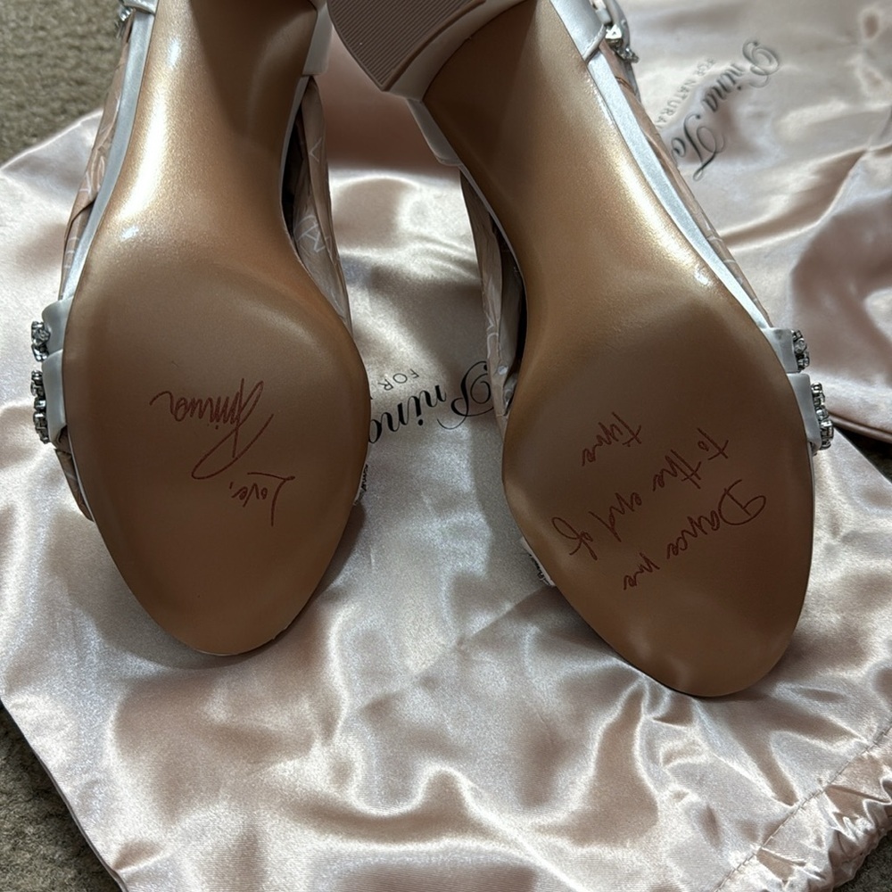 Pnina Tornai for Naturalizer Ahava Satin Embellished Heels - Picture 15 of 15